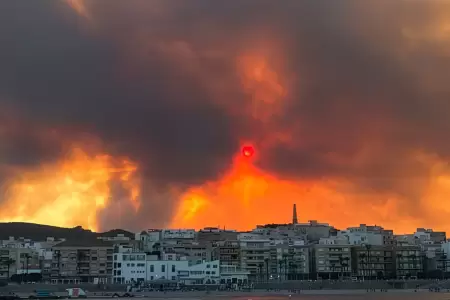 Incendio en Espa�a