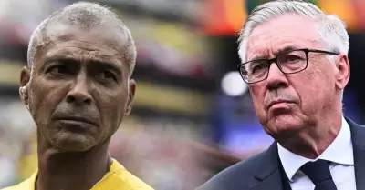 Romario pidi� que Carlo Ancelotti ya no dirija a la selecci�n de Brasil