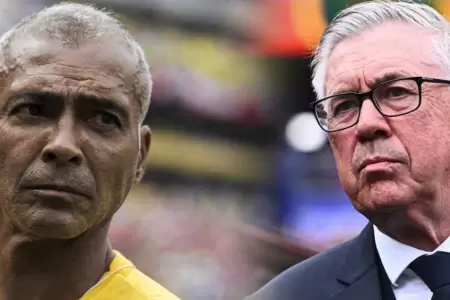 Romario pidi� que Carlo Ancelotti ya no dirija a la selecci�n de Brasil