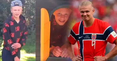 Erling Haaland y su faceta como rapero.