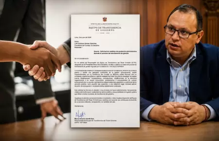 Gobierno electo solicit� a la PCM que el estado se abstenga de realizar contrata