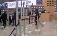 Alerta aeropuerto: Pasajeros en estado de ebriedad protagonizan fuerte ri�a tras ser desalojados de vuelo