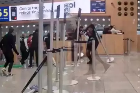 Pasajeros protagonizaron ri�a.