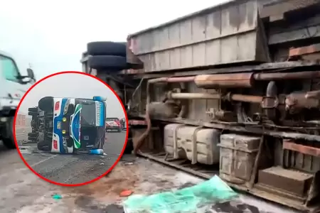 Grave accidente dejo m�ltiples personas afectadas durante viaje.