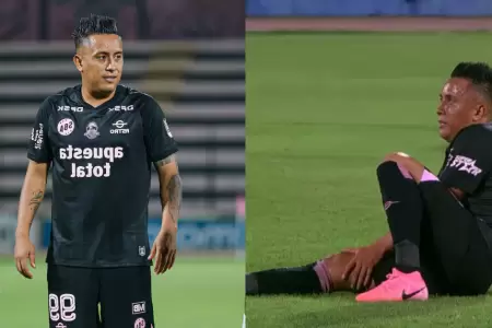 Christian Cueva se lesion� en su debut con el Sport Boys