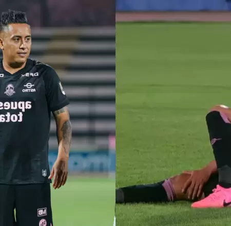 Christian Cueva se lesion� en su debut con el Sport Boys