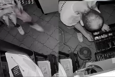 El robo se dio por dos veces.