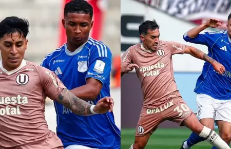 La 'U' venci� a Millonarios en amistoso con dos goles del Tunche Rivera