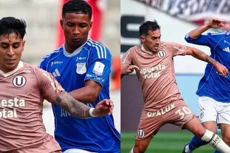 La 'U' venci� a Millonarios en amistoso con dos goles del Tunche Rivera