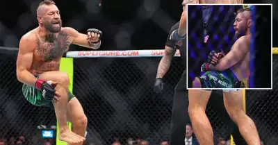 Conor Mcgregor solo dur� 20 segundos en su regreso de m�s de 5 a�os