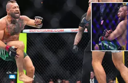 Conor Mcgregor solo dur� 20 segundos en su regreso de m�s de 5 a�os