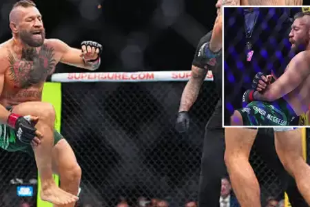 Conor Mcgregor solo dur� 20 segundos en su regreso de m�s de 5 a�os