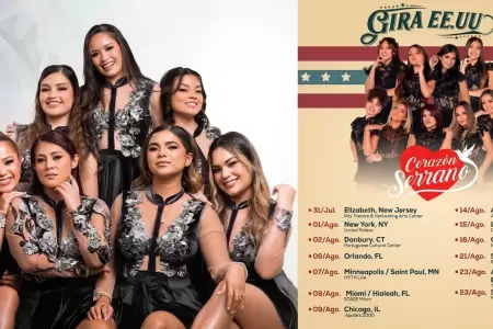 Coraz�n Serrano anuncia larga gira en Estados Unidos