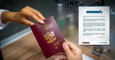 Este lunes 13 de julio, se reaunuda emisi�n de pasaportes electr�nicos