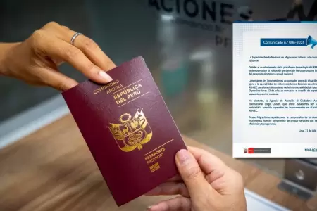 Este lunes 13 de julio, se reaunuda emisi�n de pasaportes electr�nicos