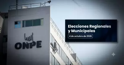 ONPE aprueba plan de medios para las Elecciones Regionales y Municipales 2026