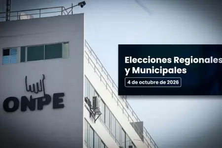 ONPE aprueba plan de medios para las Elecciones Regionales y Municipales 2026