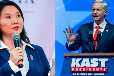 Keiko Fujimori / Jos� Antonio Kast.