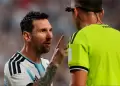 "A m� h�blame con respeto": Messi tuvo explosivo enfrentamiento con �rbitro en cuartos de final del Mundial 2026