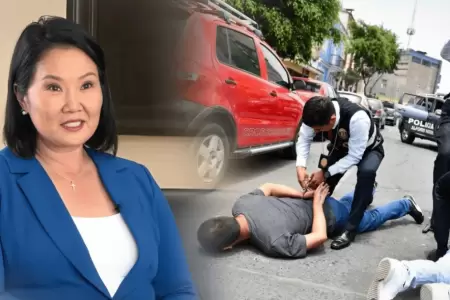 Keiko plantea rastrillajes, modificaci�n del C�digo Penal y la construcci�n de c