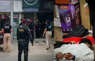 Los Olivos: Polícia desarticula banda criminal 'Los gatilleros del norte' en tienda tecnológica