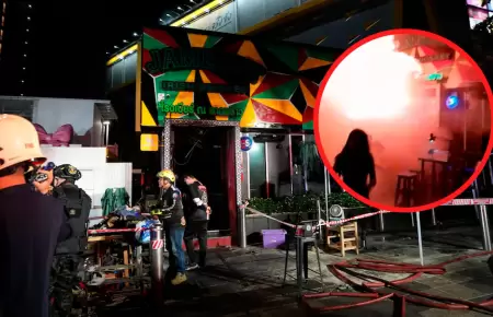 Incendio en un bar de Bangkok dej� 27 muertos.