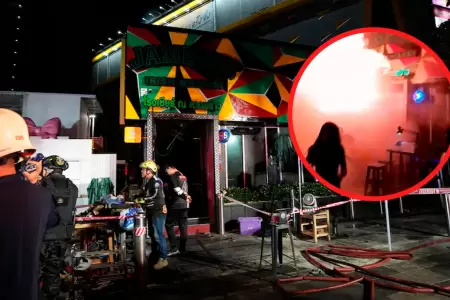 Incendio en un bar de Bangkok dej� 27 muertos.