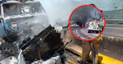 Choque m�ltiple en autopista de M�xico deja varias v�ctimas.