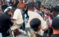 Rapero estadounidense se va a los golpes y protagoniza tremenda pelea en un festival de m�sica