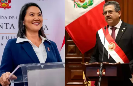 Keiko Fujimori / Manuel Merino.