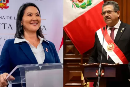 Keiko Fujimori / Manuel Merino.