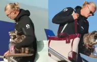 Erling Haaland regresa a Noruega con un mapache como recuerdo tras la eliminaci�n: "Me sigui� hasta casa"