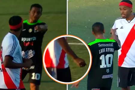 Futbolista llev� una aguja al terreno de juego y sigui� disputando el partido.
