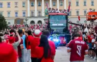 Noruega recibe a su selección pese a ser eliminado del Mundial: Casi 100 mil hinchas protagonizaron el "remo vikingo"