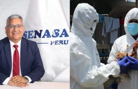 Mario Bonifaz, m�dico veterinario y director del SENASA, se refiri� a la influen