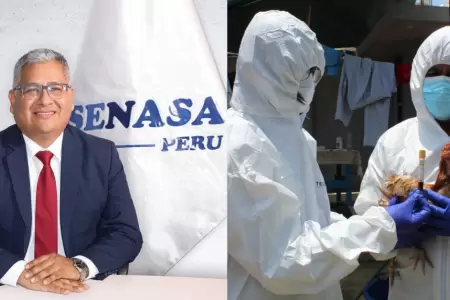 Mario Bonifaz, m�dico veterinario y director del SENASA, se refiri� a la influen