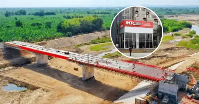 MTC anuncia rehabilitaci�n del puente Tumbes