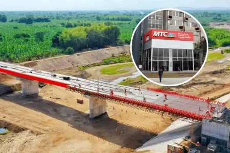 MTC anuncia rehabilitaci�n del puente Tumbes