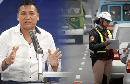 Samuel Daza plantea amnist�a de ATU para que choferes recuperen licencia