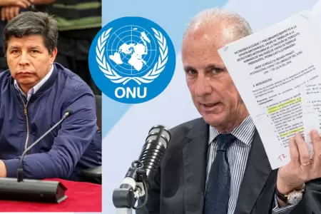Gonz�lez-Olaechea cuestiona la opini�n de ONU sobre Caso Castillo