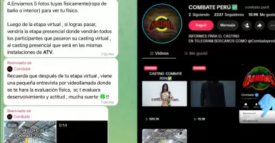 Falso casting de "Combate"