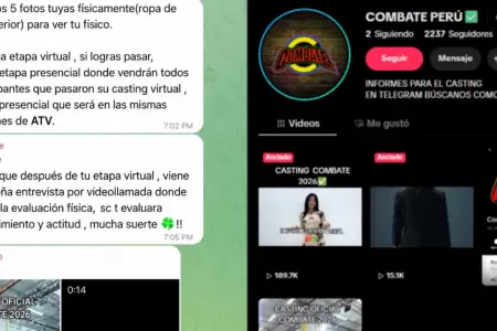 Falso casting de "Combate"