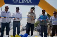 MML Inaugura la Vía Rápida Nicolás Arriola que unirá los distritos de San Luis y La Victoria