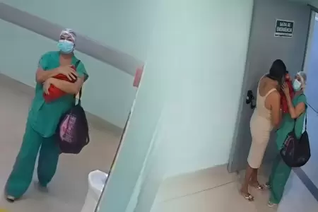 La enfermera fue detenida por autoridades.