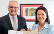 Keiko Fujimori sostiene encuentro con el embajador de Marruecos a horas de recibir su credencial por parte del JNE