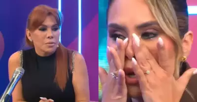 Ethel Pozo llora frente a Magaly y le agradece