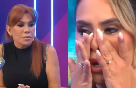 Ethel Pozo llora frente a Magaly y le agradece