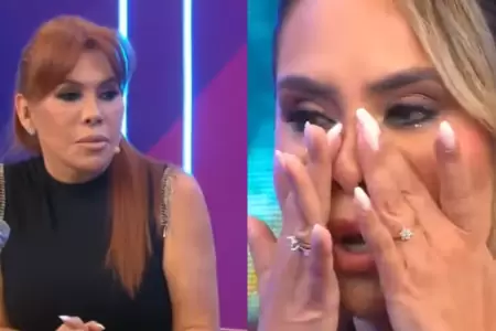 Ethel Pozo llora frente a Magaly y le agradece