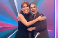 Magaly Medina consuela a Ethel Pozo con un abrazo luego de verla entre lágrimas