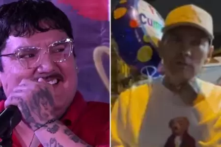 Chacal�n Jr. reaparece tras problemas de salud